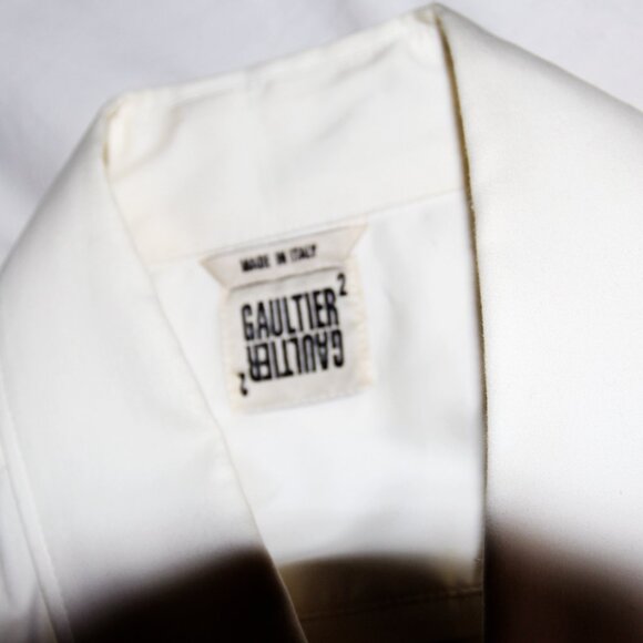 AW08 JEAN PAUL GAULTIER ZIPPED SHIRT 50 - Picture 10 of 12